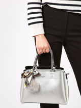 Handbag Sable Miniprix Silver sable PBG00253-vue-porte