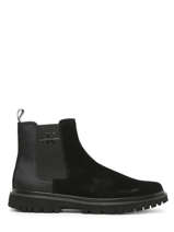 Chelsea Boots In Leather Calvin klein jeans Black men 76400T