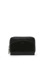 Wallet Leather Mila louise Black vintage 3157XVCA