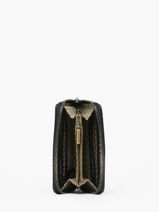 Wallet Leather Mila louise Black vintage 3157XVCA-vue-porte