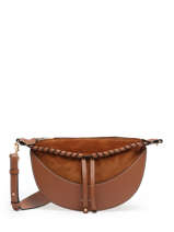 Leather Lou Belt Bag Vanessa bruno Brown lou 88V40903