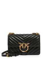 Crossbody Bag Love Bag Quilt Leather Pinko Black love bag quilt A0GK