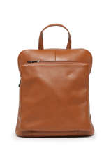 Shoulder Strap Backpack Milano Brown caviar CA23067