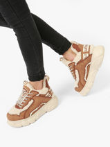 Cld Chai Warm Sneakers Buffalo Brown women 1636023-vue-porte