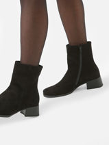 Heeled boots in leather-GABOR-vue-porte