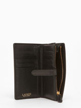 Wallet Leather Lauren ralph lauren Black dryden 32915358-vue-porte