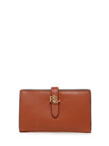 Wallet Leather Lauren ralph lauren Brown dryden 32915358