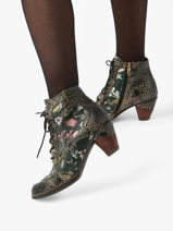 Heeled Boots Alcizeeo In Leather Laura vita Black women ALCIZE01-vue-porte