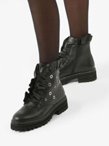 Boots Pink 148 Liu jo Black women SF3073P0-vue-porte