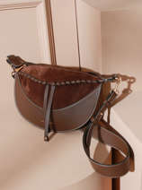 Leather Lou Belt Bag Vanessa bruno Brown lou 88V40903