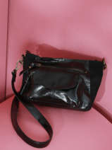 Shoulder Bag Jasmin Leather Pieces Black jasmin 17141411