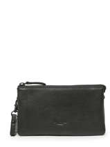 Ccrossbody Wallet Leather Milano Black four seasons SOPLW134