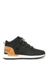 Sneakers Sprint Trekker In Leather Timberland Black men A24AB015
