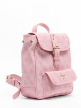 Backpack Guess Pink kids Z22WFMF0-vue-porte