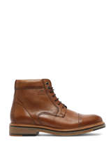 Boots In Leather Fluchos Brown men F1822