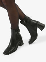 Heeled Boots Clementine Vanessa wu Black women BT2632NR-vue-porte