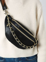 Belt Bag Mila louise Black vintage 23689X-vue-porte