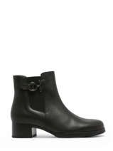 Boots In Leather Gabor Black accessoires 27