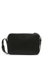Crossbody Bag Chantaco Leather Lacoste Black chantaco NF4160KL