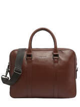 Business Bag Yves renard Brown nappa 81550