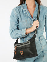 Backpack Miniprix Black basic HC202-vue-porte