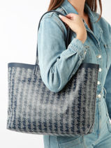 Shopping Bag Zely Lacoste Blue zely NF4344ZE-vue-porte