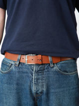 Belt Tommy hilfiger Brown adan AM11227-vue-porte