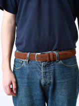 Ceinture Etrier Marron bride EBRI709C-vue-porte