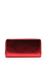 Wallet With Coin Purse Miniprix Red brillant 78SM2557