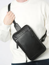 Crossbody Bag Yves renard Green nappa 81530-vue-porte