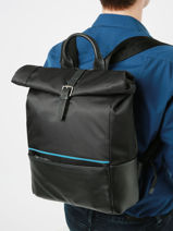 1 Compartment Sport Backpack Etrier Black sport ESPO8102-vue-porte