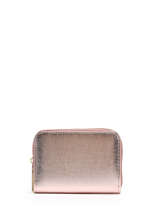 Coin Purse With Card Holder Miniprix Pink brillant 78SM2558