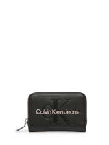 Wallet Calvin klein jeans Black sculpted K607229