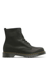 Boots 1460 Pascal Waxed In Leather Dr martens Black unisex 30666001