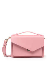 Shoulder Bag Zoe Leather Lancaster Pink zoe 11