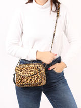 Sac Bandoulire Naino Pieces Marron naino 17100636-vue-porte