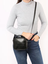 Shoulder Bag Set Calvin klein jeans Black set K611073-vue-porte