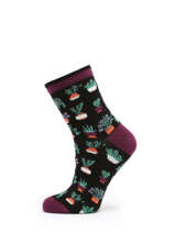 Socks Cabaia Black socks women SEL-vue-porte