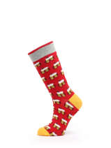 Socks Cabaia Red socks men REB