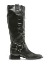 Boots in leather-SEMERDJIAN-vue-porte