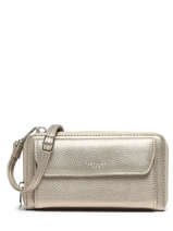 Ccrossbody Wallet Miniprix Gold grained H6017