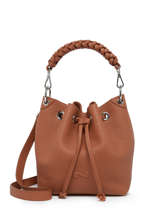 Leather Small Zola Bucket Bag Nathan baume Brown cruise 55