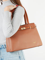 Shoulder Bag Sable Miniprix Brown sable DQ8621-vue-porte