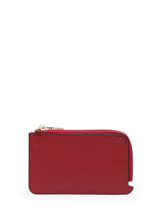 Coin Purse With Card Holder Miniprix Red gold 78SM2278