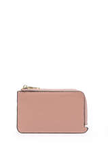 Coin Purse With Card Holder Miniprix Pink gold 78SM2278