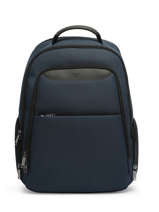 2 Compartment Messenger Bag With 16" Laptop Sleeve Hexagona Blue partner 749786