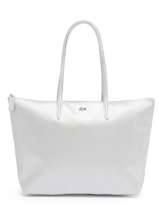 Shopping Bag L.12.12 Concept Seasonal Lacoste Silver l.12.12 concept seasonal NF4385SJ