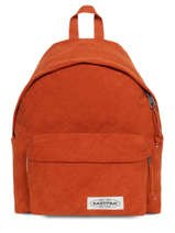 1 Compartment Backpack Eastpak Orange angle cords K620ANG