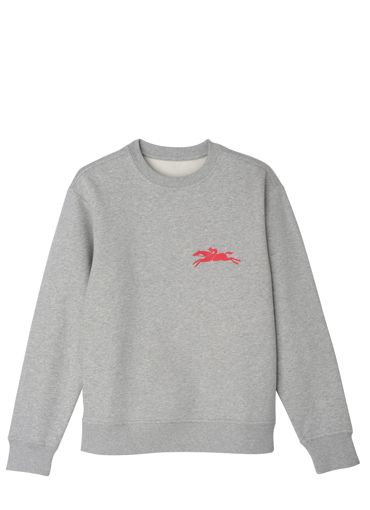 Longchamp Coton T-shirt/paro Gray