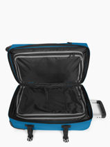 Valise Cabine Eastpak Bleu pbg authentic luggage PBGA5BA7-vue-porte